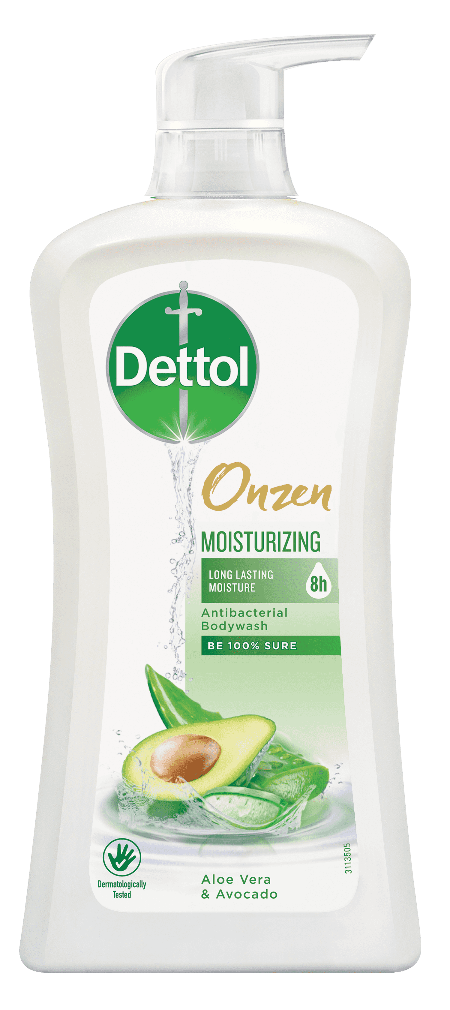 Sữa tắm Dettol kháng khuẩn & dưỡng thể Bơ và Nha Đam
