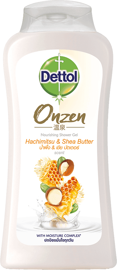 Sữa tắm Dettol kháng khuẩn & dưỡng thể Mật Ong và Bơ Hạt Mỡ