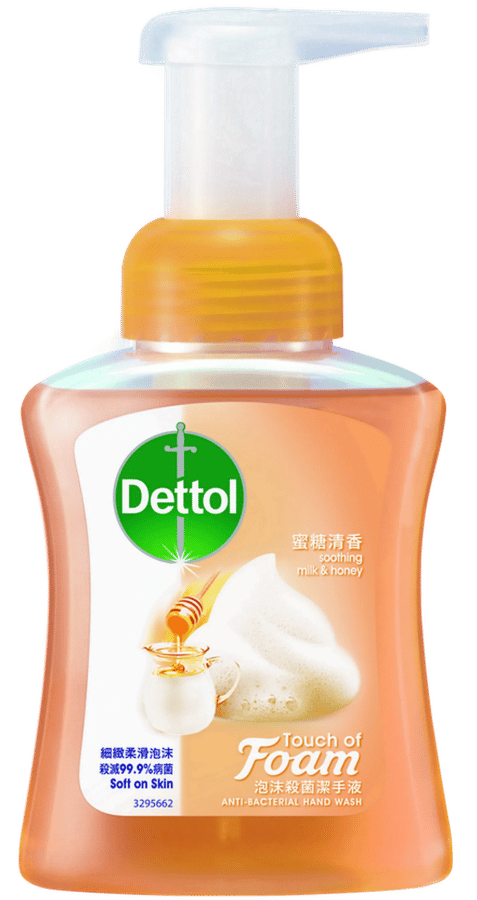 Dettol Touch of Foam: Foaming Hand Soap - Soothing Milk & Honey