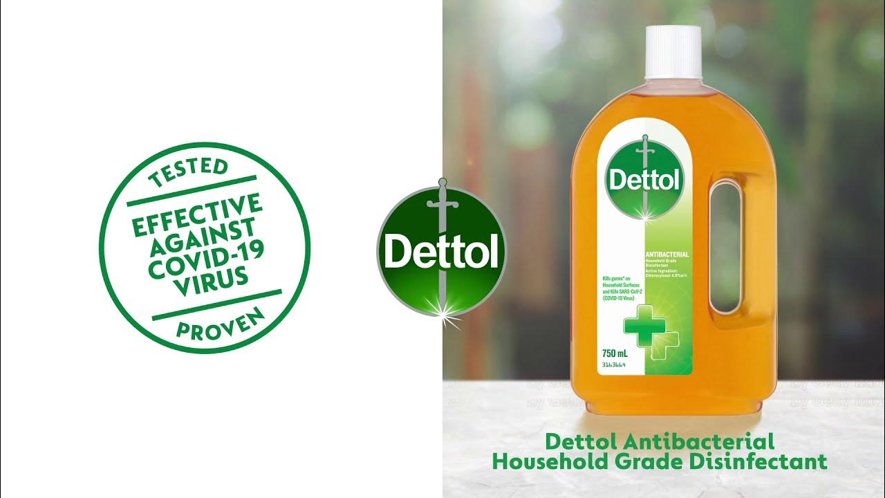 Dettol Antibacterial Household Liquid tested effective against COVID-19 virus