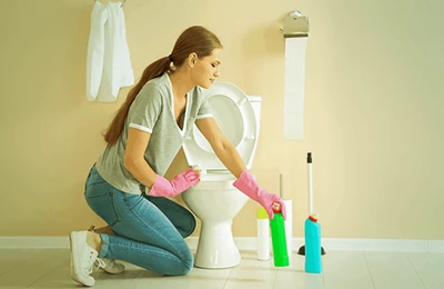 Cleaning the grimiest places in your home