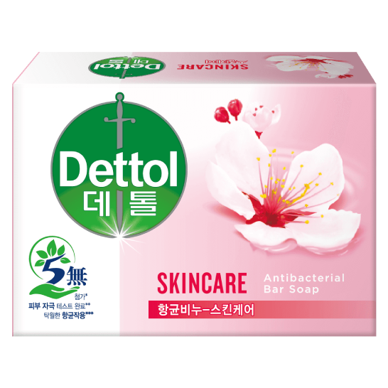 데톨 항균 비누 스킨케어