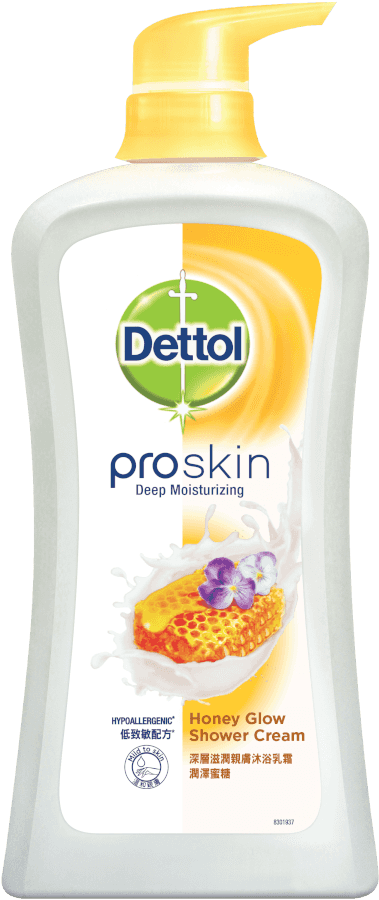 Dettol Proskin Honey Glow Shower Cream