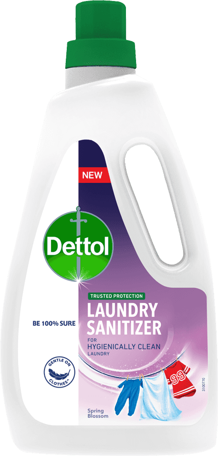 Buy Dettol Laundry Sanitizer : Spring Blossom 960 ml | Dettol IN