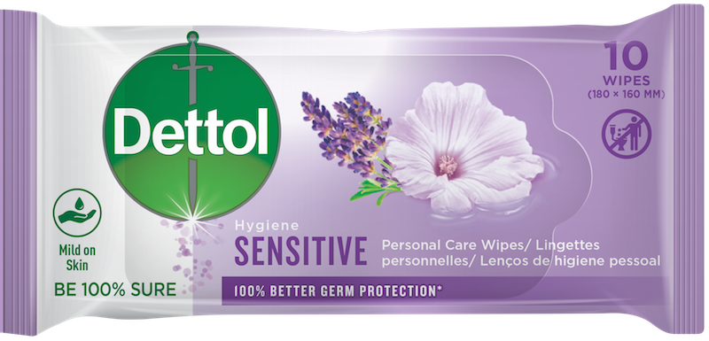 Dettol Personal Care Wipes Sensitive