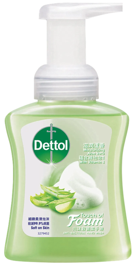 Dettol Touch of Foam: Foaming Hand Soap - Aloe Vera
