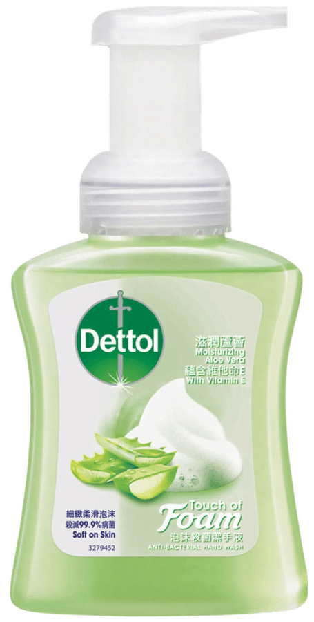 Dettol Touch of Foam: Foaming Hand Soap - Aloe Vera