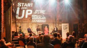 Die Podiumsdiskussion stand unter dem Motto „Tradition trifft Innovation: Start-up-Spirit für etablierte Unternehmen". © Generali/Martina Draper