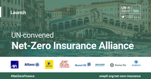 Acht führende Versicherungs- und Rückversicherungsgesellschaften sind Mitglieder der Net-Zero Insurance Alliance.