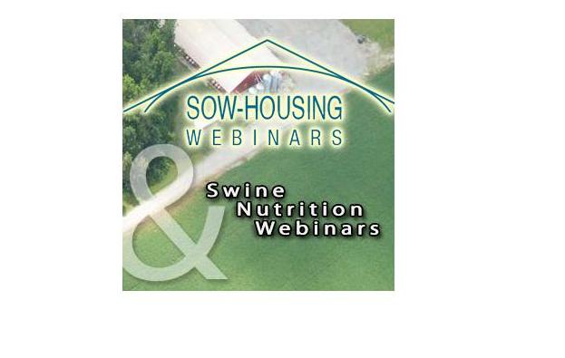 Register for Sow Housing and Swine Nutrition Webinars