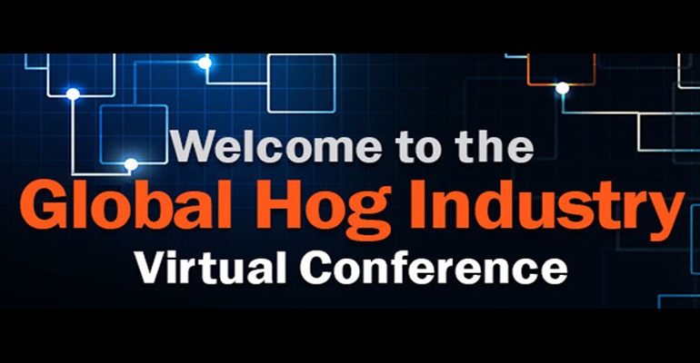 Global Hog Industry Virtual Conference logo banner