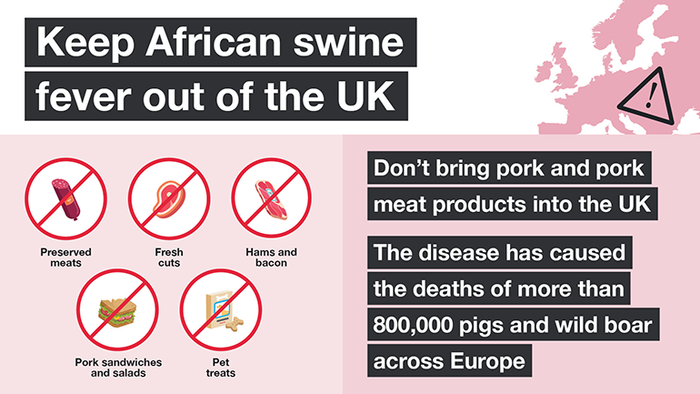  Keep African swine fever out of the UK