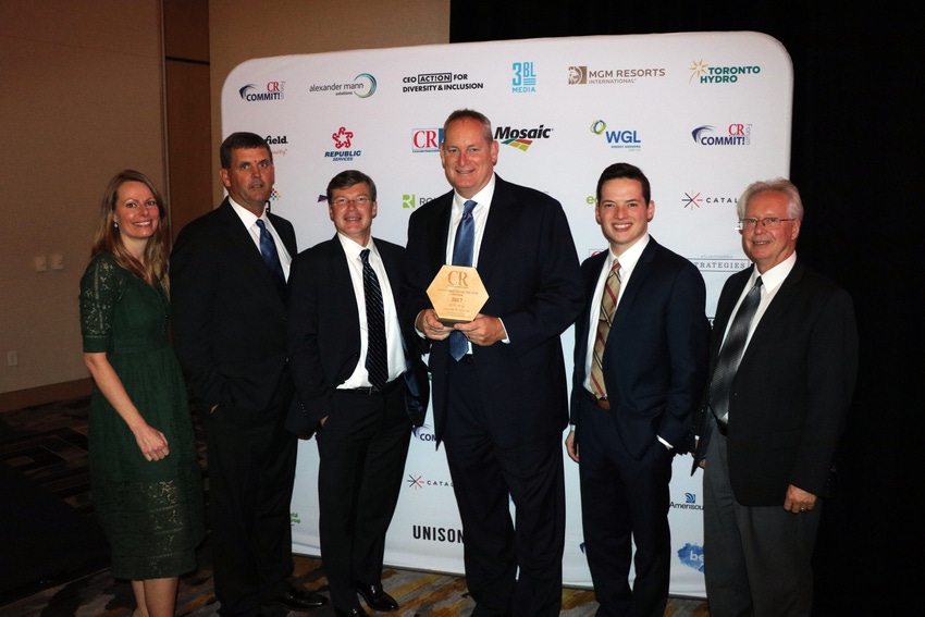 Smithfield Foods president Kenneth M. Sullivan honored with Responsible CEO of the Year Award