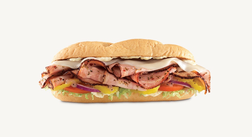 Arby's serving pork boldly