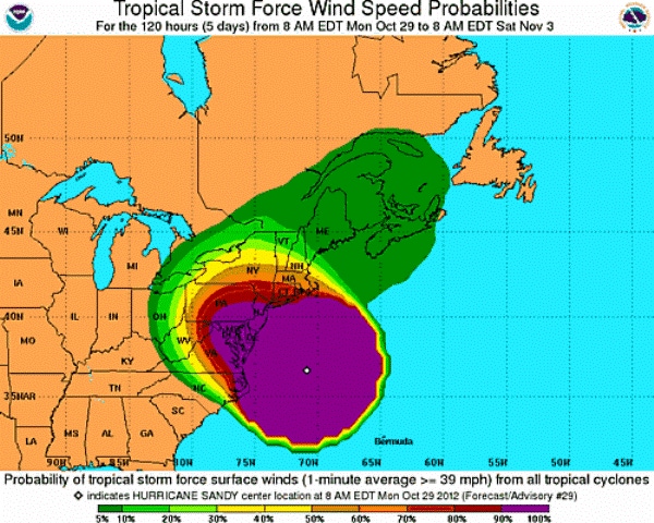 USDA issues guidance for Storm Sandy