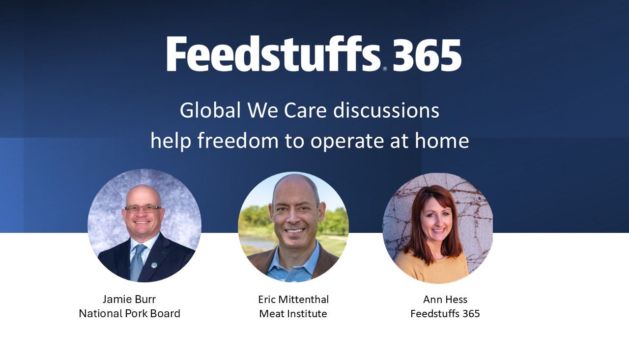 Global We Care discussions help freedom to operate at home