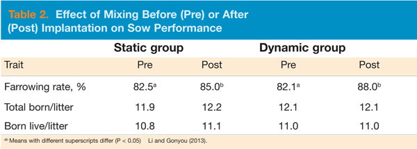 Group Sow Housing: Practical Considerations