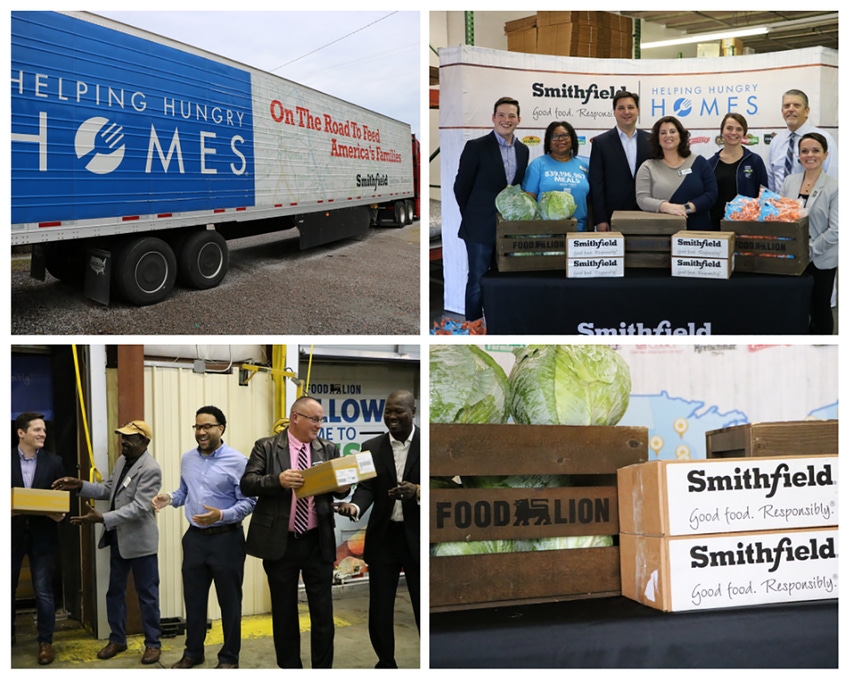Smithfield Foods continues disaster-relief efforts in North Carolina