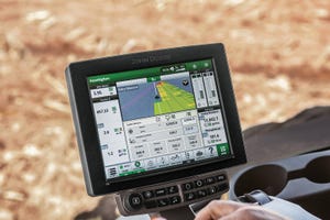 John Deere’s Manure Constituent Sensing system monitors nutrients that are in manure as it is being applied to a field, all