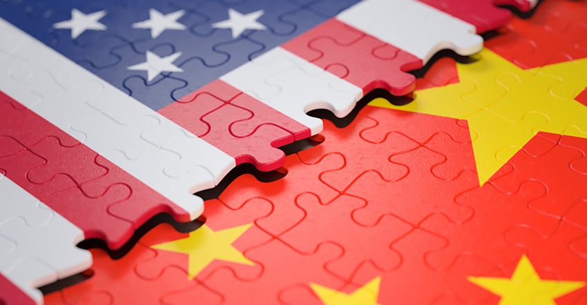 U.S. China trade puzzle pieces fitting together