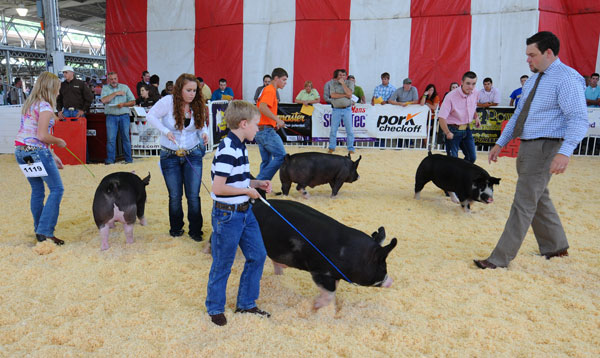 World Pork Expo Sets Livestock Show, Largest Burger Records