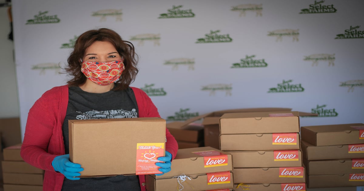 Iowa Select Farms launches Helping the Helpers program