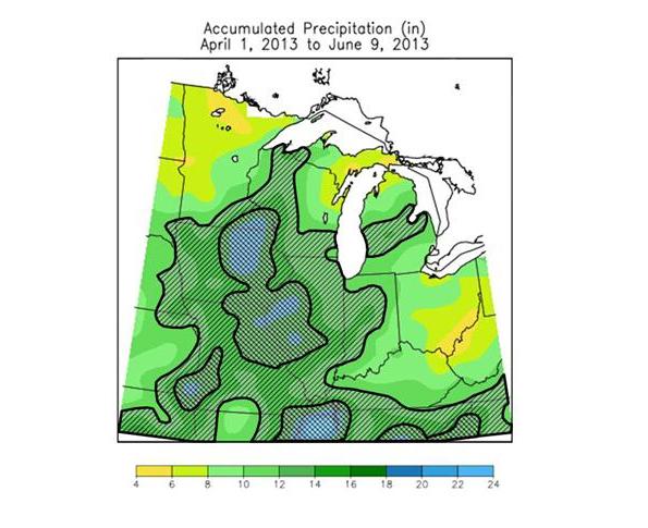 Wet Weather Saps Nitrogen from Corn Fields