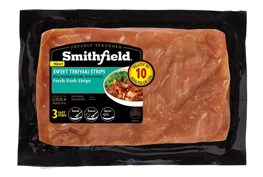 Through their own data along with NPB’s report, Smithfield Foods has come out with flavored loin strips that can become a m