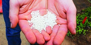 Struvite could be part of a circular phosphorus economy.