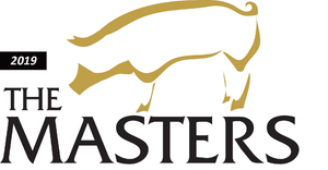 Logo for the 2019 Masters of the Pork Industry