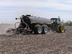 Use Caution Spreading Manure with Rapid Snow Melt