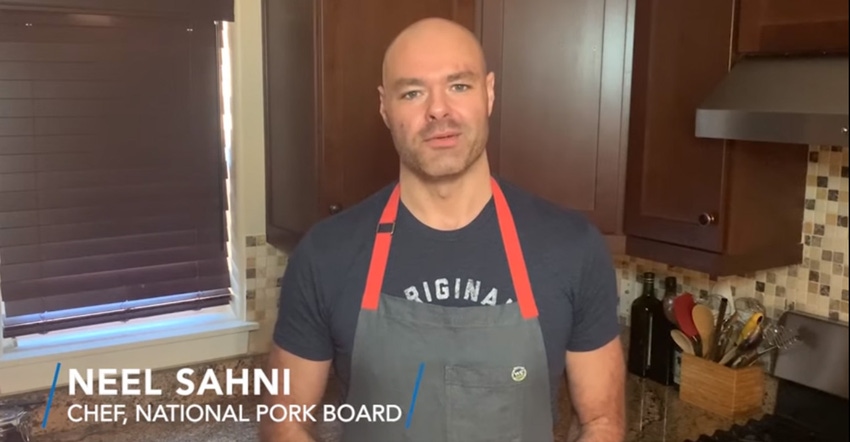 National Pork Board Chef Neel Sahni