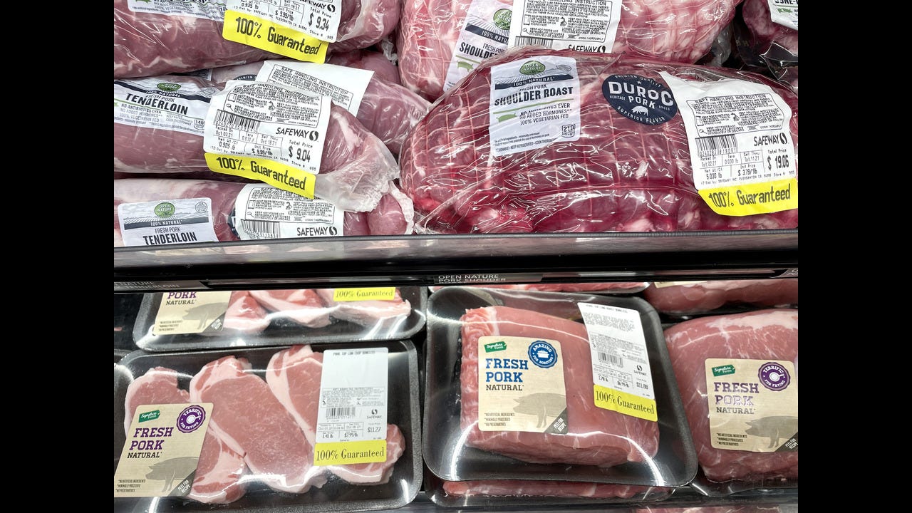 Lagging exports will put more pork on domestic market, likely at lower prices