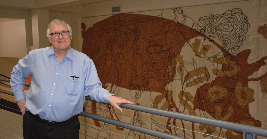 John Patience’s work at Iowa State University has benefited the North American swine industry by his close watch on the nut