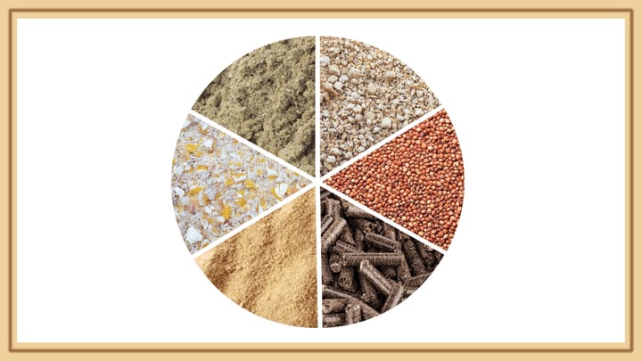 Novus feed raw materials wedges