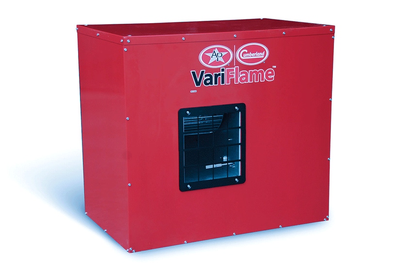 VariFlame presents precise heat control for the barn