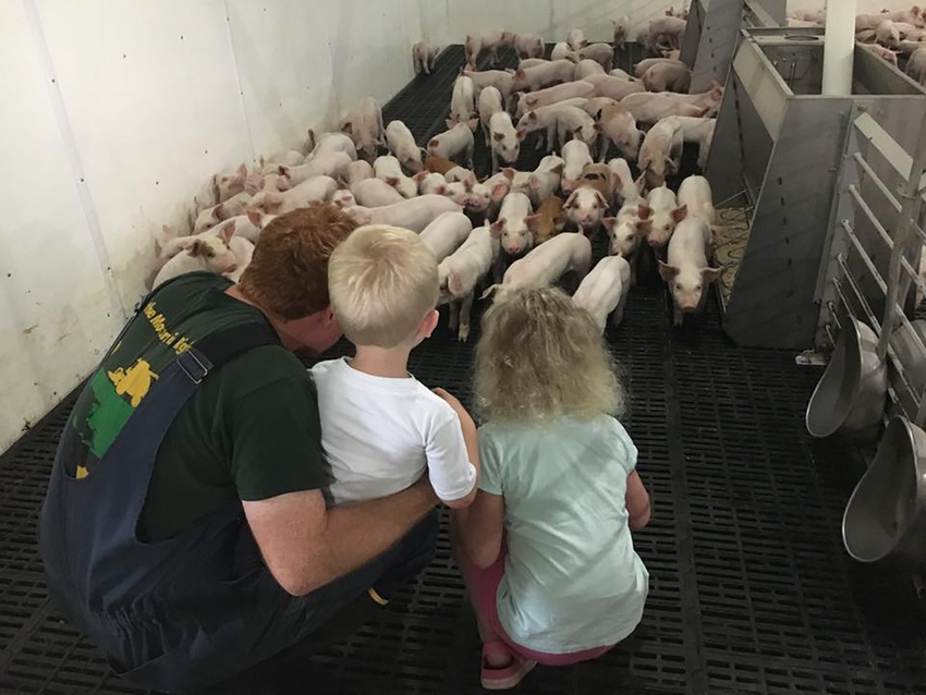 Raising pigs: Love what you do, do what you love