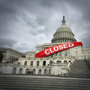 Approximately 800,000 federal employees will be effected by the shutdown.