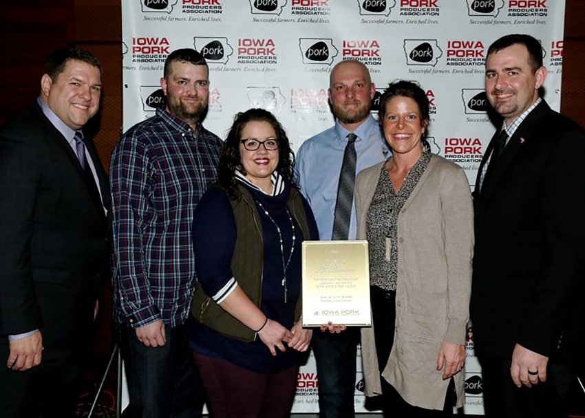 They have previously been presented with the Master Pork Producer designation. They have previously been presented with the Master Pork Producer designation.