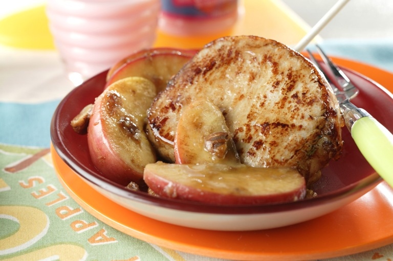 Caramel Apple Pork Chop Recipe Combines Autumn Flavors