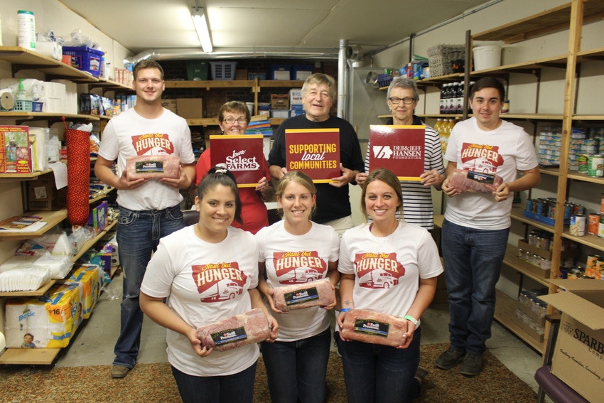 Iowa Select Farms and the Deb and Jeff Hansen Foundation Launch “Haul Out Hunger” Campaign