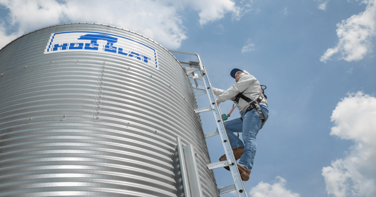 Hog Slat's Fall Arrest System provides reliable farm
