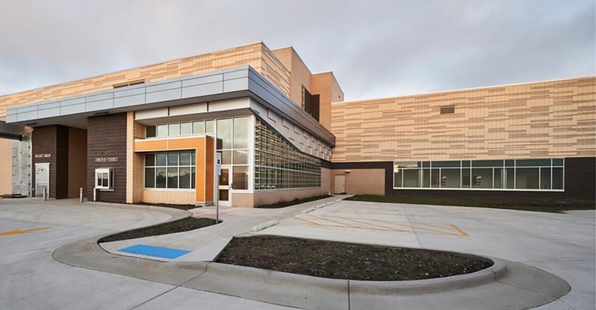 South Dakota's new Animal Disease Research & Diagnostic Laboratory on the campus of South Dakota State University in Brooking