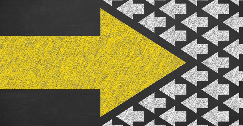 Illustration of arrows converging Illustration of arrows converging