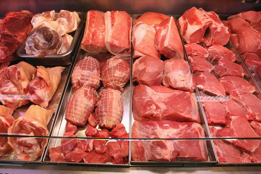 Pork cold storage down year-over-year