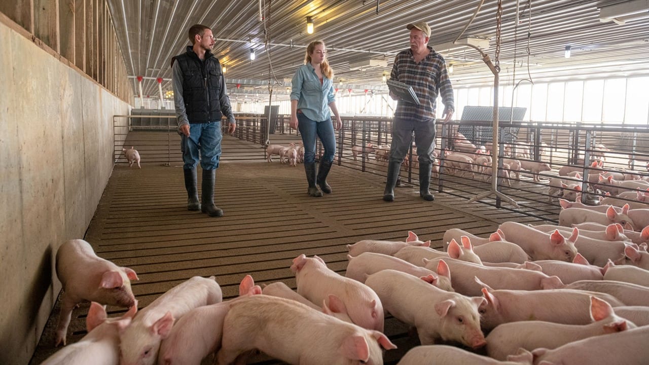 Wean-to-finish data analysis: Company size differences NPB Real Pork Walking through the Finisher