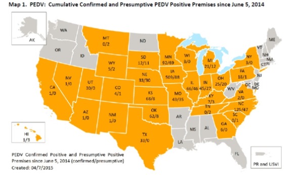 PEDV vaccine available in China