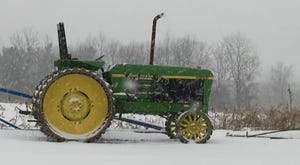 This Week in Agribusiness - Snow on a John Deere