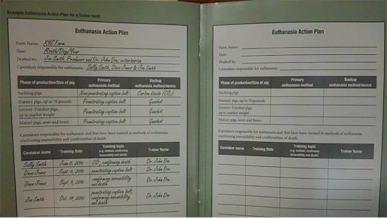 Reviewing humane euthanasia protocols