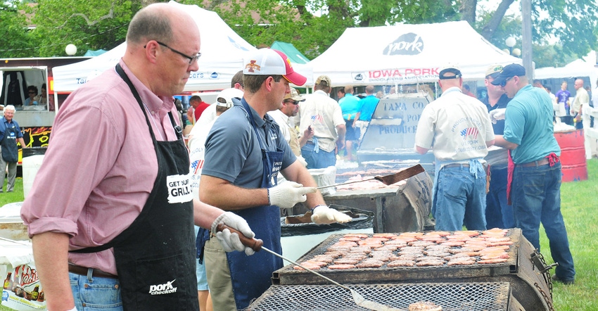 World Pork Expo big grill